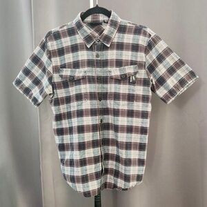 Vans Men’s Plaid Button Up Shirt